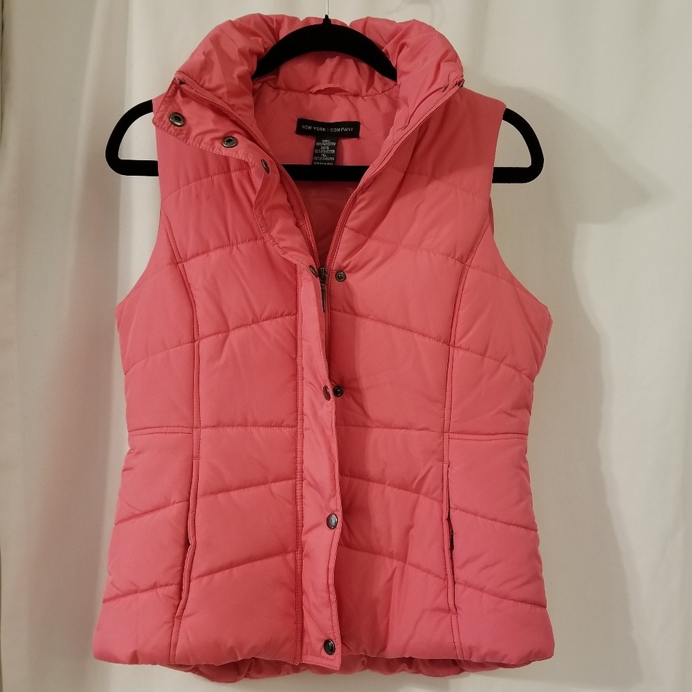 NY&Co quilted puffer vest